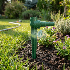 1/2" Plastic Sprinkler Spike | Irrigation Support for Garden Sprinklers