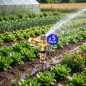 Adjustable Agricultural Irrigation Sprinkler 1/2'' 28º | Pack of 5 Sprinklers with a Range of 9 to 14 m | Sectoral Garden Sprink
