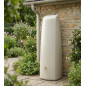 Elegance 400-Liter-Regenwassertank | Dekorativer Tank 60x60x180 cm Beige | Regenwasserspeicher