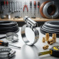 Abrazadera Metalica 20-32mm para Fontaneria y Riego - Pack 10 Abrazadera metal Tuberia
