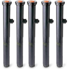 Lot de 5 Diffuseur d'arrosage Rain Bird 1812, Tuyère d'irrigation hauteur de tige 30 cm