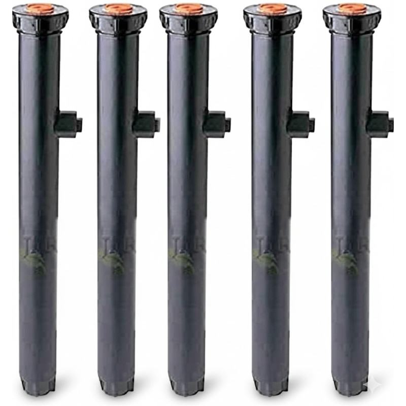 Pacote com 5 difusores de irrigação Rain Bird 1812, altura de elevação 30 cm