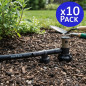 Tuberia Rain Bird SPX-Flex 30 Metros para Instalar Aspersores + 10 Codo Nivelar Aspersor 16mm x 3/4''