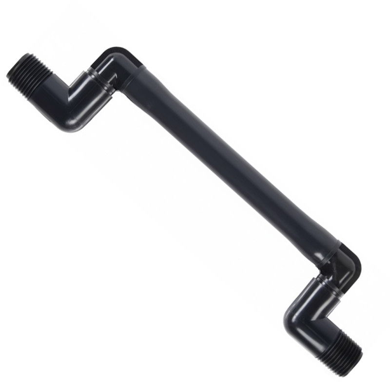 Coude articulé 15 cm 1/2" x 1/2" pour diffuseurs et arroseurs, raccord flexible pour systèmes d'irrigation Coude articulé 15 cm 1/2" x 1/2" pour diffuseurs et arroseurs, raccord flexible pour systèmes d'irrigation