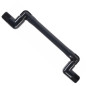 Cotovelo articulado de 15 cm (1/2" x 1/2") para difusores e aspersores, conexão flexível para sistemas de irrigação.
