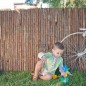 Einfache einseitige Rindenschale 1 x 5 Meter. Sichtschutz, Beschattung oder Gartengrenze. Einfache einseitige Rindenschale 1 x 5 Meter. Sichtschutz, Beschattung oder Gartengrenze.