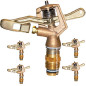 1/2" Circular Agricultural Irrigation Sprinkler 12° | Pack of 5 Sprinklers with a Range of 7 to 10 m | 360° Garden Sprinkler