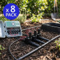 Électrovanne d'irrigation Hunter PGV100 1" | Lot de 8 électrovannes de jardin 9 V | Électrovanne d'irrigation pour programmateur
