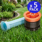 Lot de 5 Buse Rain Bird 6 VAN pour Diffuseurs d'Irrigation | Arroseurs de Jardin à Angle Réglable | Portée 1,8 Mètres