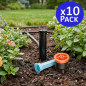 Tobera para Difusores de Riego | 10 Toberas Rain Bird 6VAN | Boquillas Regulables 1,8 m para Aspersores de Jardin