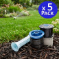 Tobera para Difusores de Riego | 5 Toberas Rain Bird 10VAN | Boquillas Regulables 3 m para Aspersores de Jardin