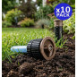 Tobera para Difusores de Riego | 10 Toberas Rain Bird 12VAN | Boquillas Regulables 3,7 m para Aspersores de Jardin