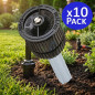 Tobera para Difusores de Riego | 10 Toberas Rain Bird 15VAN | Boquillas Regulables 4,5 m para Aspersores de Jardin