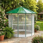 Volière professionnelle à 12 faces 232 x 255 cm | Grande cage à oiseaux | Volière pour perroquets, canaris, calopsittes, aras et