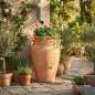 600 Liter Water Tank | 600 L Garden Amphora with Tap | Rainwater Tank 92x142 cm | Decorative Water Tanks