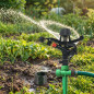 Sektorregner Landwirtschaft 3/4'', Reichweite 13-18 m + Erdungsstecker für Sprinkler
