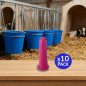 Calf Teat - Pack of 10 Professional Replacement Teats for Calves and Young Cattle
