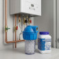 Anti-scale filter for heaters and boilers 1/2" + Replacement 500 gr.