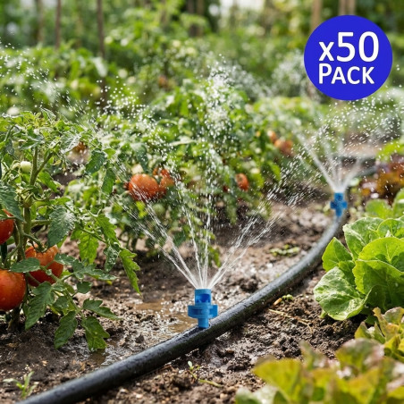 90º irrigation micro-sprinkler.