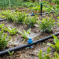 Set di 200 Micro Irrigatore a 90º - Ugelli di spruzzatura a 90º per idroponica, rifrazione, mini irrigatore d'acqua da 1 a 1,5 m