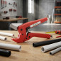 Professional Pipe Cutter 0 to 42mm | Polyethylene, PVC and Multilayer Pipe Cutter | Polyethylene Pipe Cutter for Plumbing