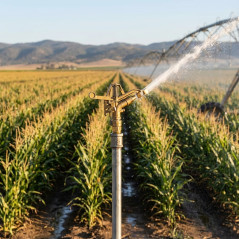 1 1/4" brass sector agricultural sprinkler, 24 to 36 mts