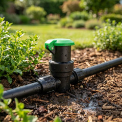 Valvola di collegamento rapido maschio da 1" | Uscita per irrigazione idrante in plastica | Apertura valvola idrante