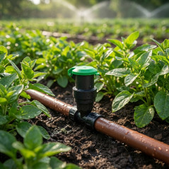 Valvola di Accoppiamento Rapido Maschio in Plastica da 3/4''