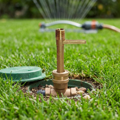 Llave para Válvula de Acople Rápido 1" - Bronce Resistente