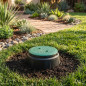 Arqueta de Riego Jardin 24x33x26 cm | Arqueta Riego Circular para Electrovalvulas | Arquetas de Riego con Tapa Jardin Arqueta de Riego Jardin 24x33x26 cm | Arqueta Riego Circular para Electrovalvulas | Arquetas de Riego con Tapa Jardin