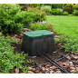 Boîte de vannes d'irrigation de jardin 48 x 35 x 31 cm | Boîte de vannes d'irrigation rectangulaire pour électrovannes | Boîtes