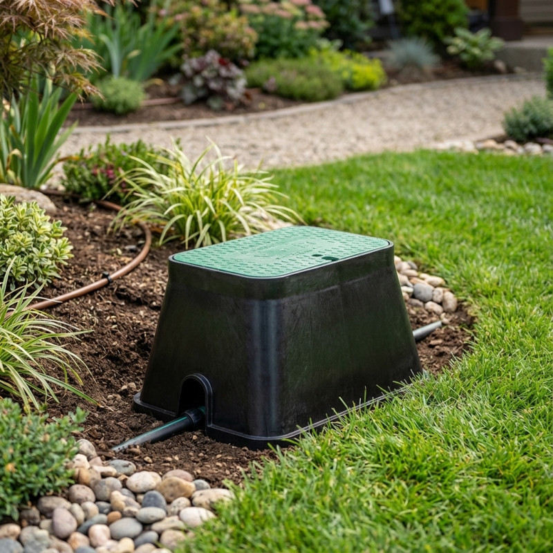 Garden Irrigation Box 51x37x30 cm | Rectangular Irrigation Box