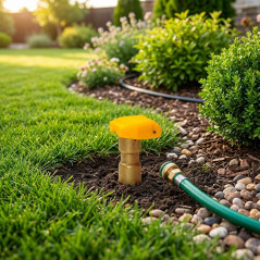 Válvula de liberação rápida para hidrante fêmea de bronze de 3/4" - Sistema de irrigação profissional