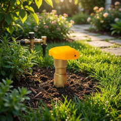 Bouche d'irrigation, bouche d'incendie, raccord rapide 1'' femelle, bronze