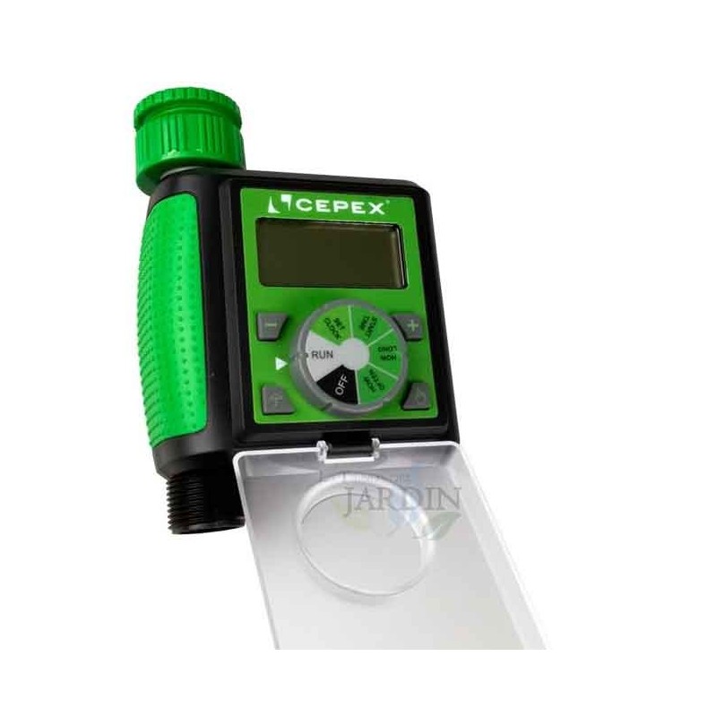 Programador Digital de Riego para Grifo Cepex, Ideal para Sistemas de Riego Automático Programador Digital de Riego para Grifo Cepex, Ideal para Sistemas de Riego Automático