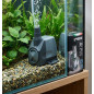Pompe Eau Submersible Idra 2,2 m - 1300 l/h Mini Pompe Aquarium, Ajustable Pompe Fontaine pour Étang Fontaine