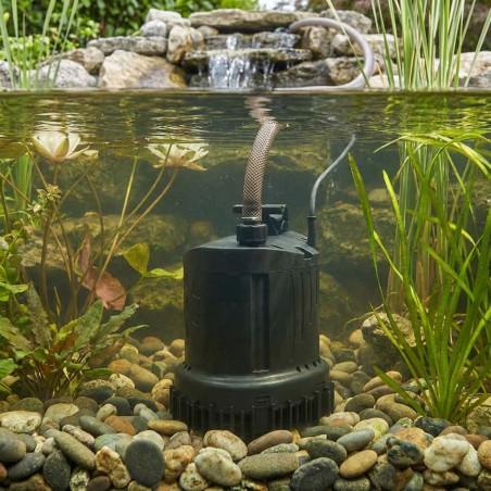 Pompa di drenaggio per laghetti Sicce DW5500 - 5.500 L/h, altezza di sollevamento 4 m, pompa sommergibile professionale