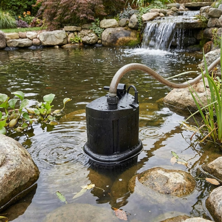 Pompa di drenaggio per laghetti Sicce DW8000 - 8.000 L/h, altezza di sollevamento 4 m, pompa sommergibile professionale