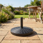 Base Soporte Universal para Sombrillas de Jardin | Pie Sombrilla 52 cm, Ø 38/48 mm | Soporte para Sombrillas Universal