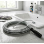 Déboucheur manuel à manivelle pour canalisations, 3 m x 9 mm - Solution efficace pour déboucher les canalisations