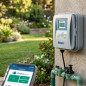 Hydrawise Hunter WLAN-Bewässerungssteuerung, 4 Zonen | Erweiterbar auf bis zu 16 Zonen mit Modulen | Automatische elektrische Be