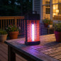 Lampara Matamoscas Electrico 13W | Mata Mosquitos Electrico Exterior | Caza Insectos UV Antimosquitos Polillas Avispas