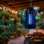 Lampara Matamoscas Electrico 4W | Mata Mosquitos Electrico Exterior | Caza Insectos UV Antimosquitos Polillas Avispas