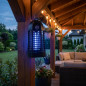 Lampara Matamoscas Electrico 4W | Mata Mosquitos Electrico Exterior | Caza Insectos UV Antimosquitos Polillas Avispas