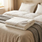 Double electric blanket 160x140cm, 2 x 60W, 2 temperatures and 2 adjustable controls