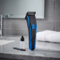 Tondeuse à cheveux et barbe rechargeable en acier inoxydable de 3 à 12 mm, Thulos TH-CP106