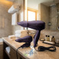 850W Travel Hair Dryer, 2 Speeds and 2 Temperatures - Lightweight and Practical Hair Dryer to Carry
