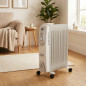 Thulos 2000W Low Energy Oil Radiator | 11-Element Electric Oil Radiator | Electric Heater with Thermostat