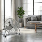 Ventilatore da pavimento industriale Thulos 46cm 100W a 3 velocità | Ventilatore inclinabile ad alta velocità | Ventilatore in m Ventilatore da pavimento industriale Thulos 46cm 100W a 3 velocità | Ventilatore inclinabile ad alta velocità | Ventilatore in m
