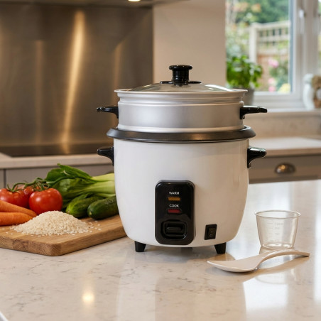 700W 1.8 liters electric rice cooker, 7-8 servings